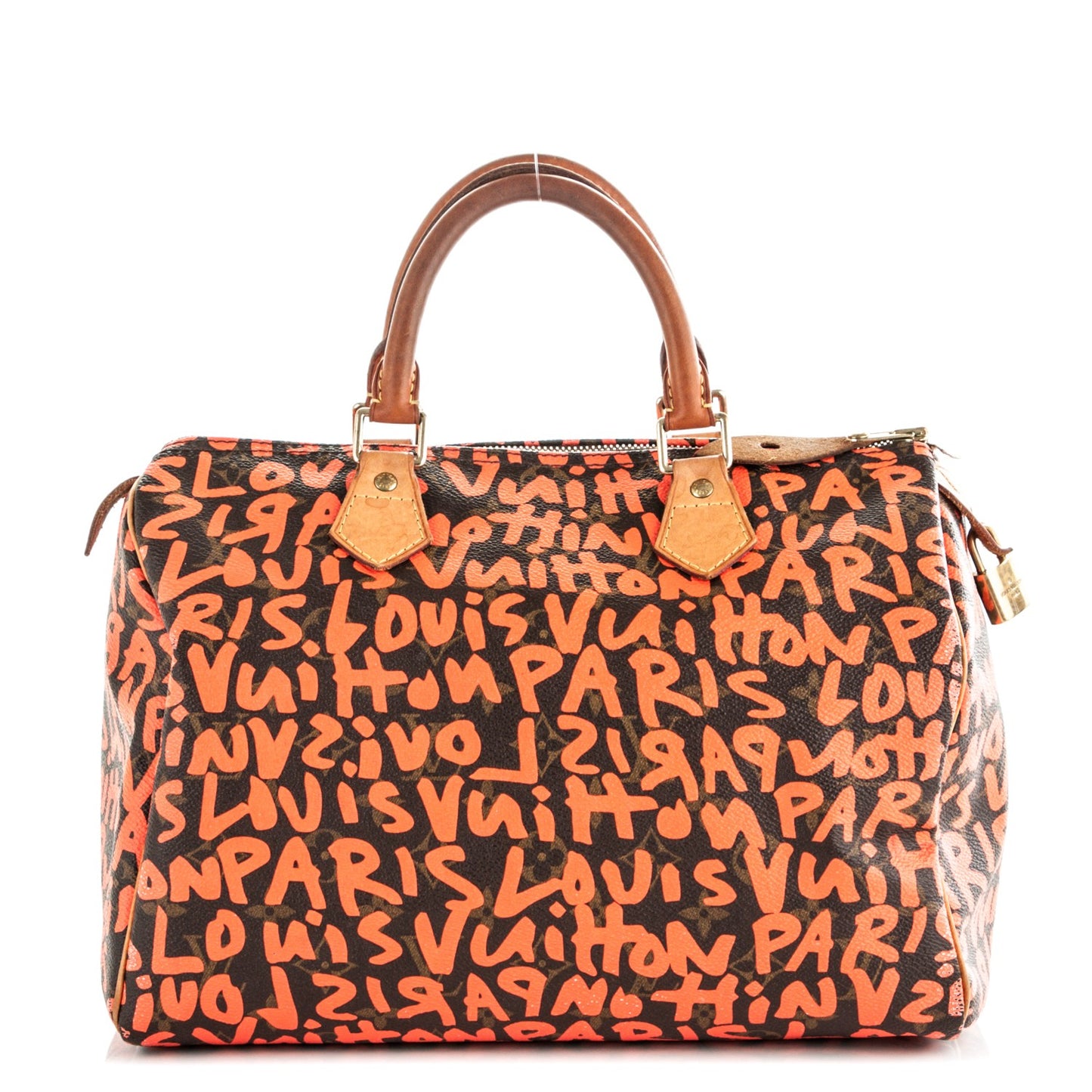 Monogram Graffiti Speedy 30 Orange