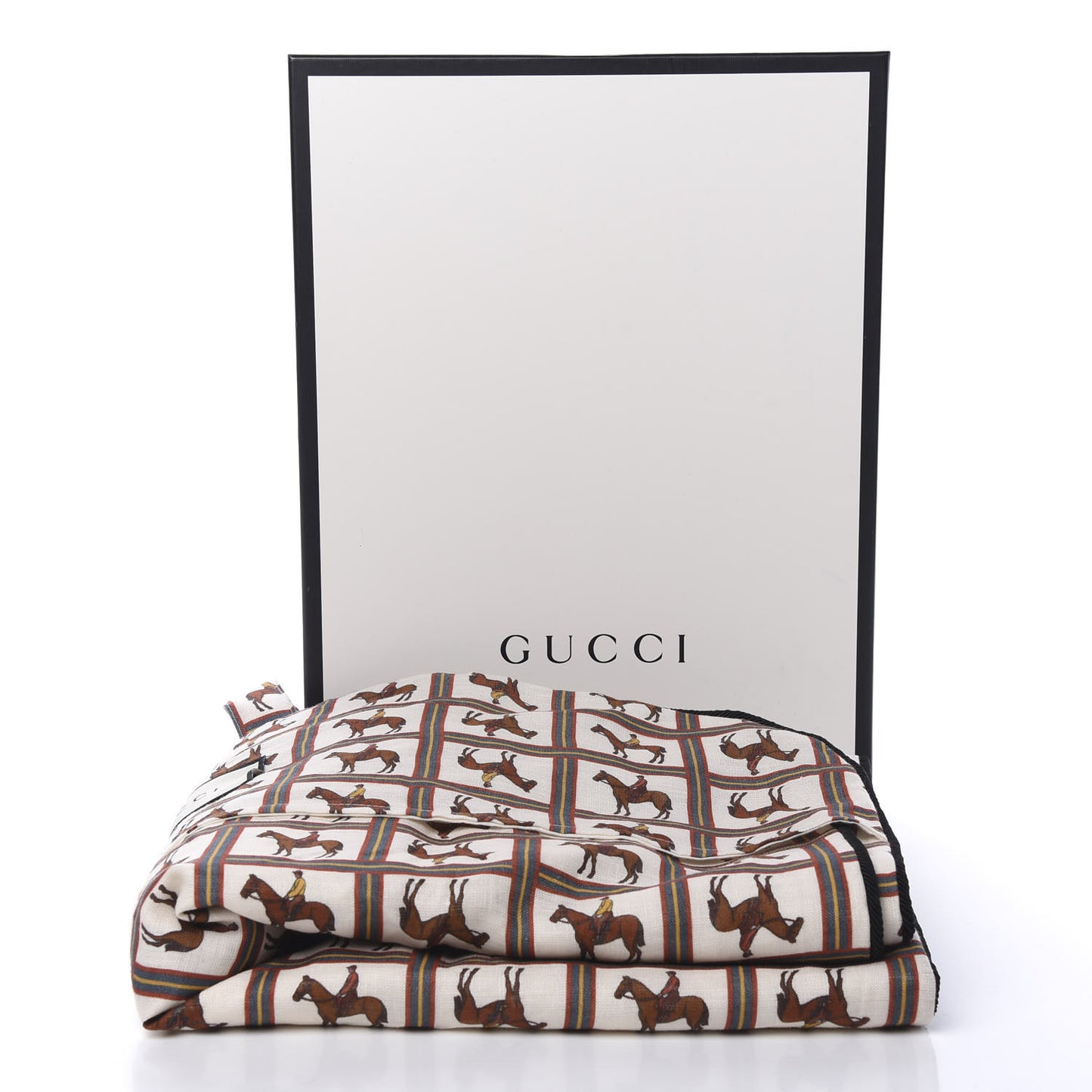 Canvas Equestrian Print Garment Weekend Travel Bag