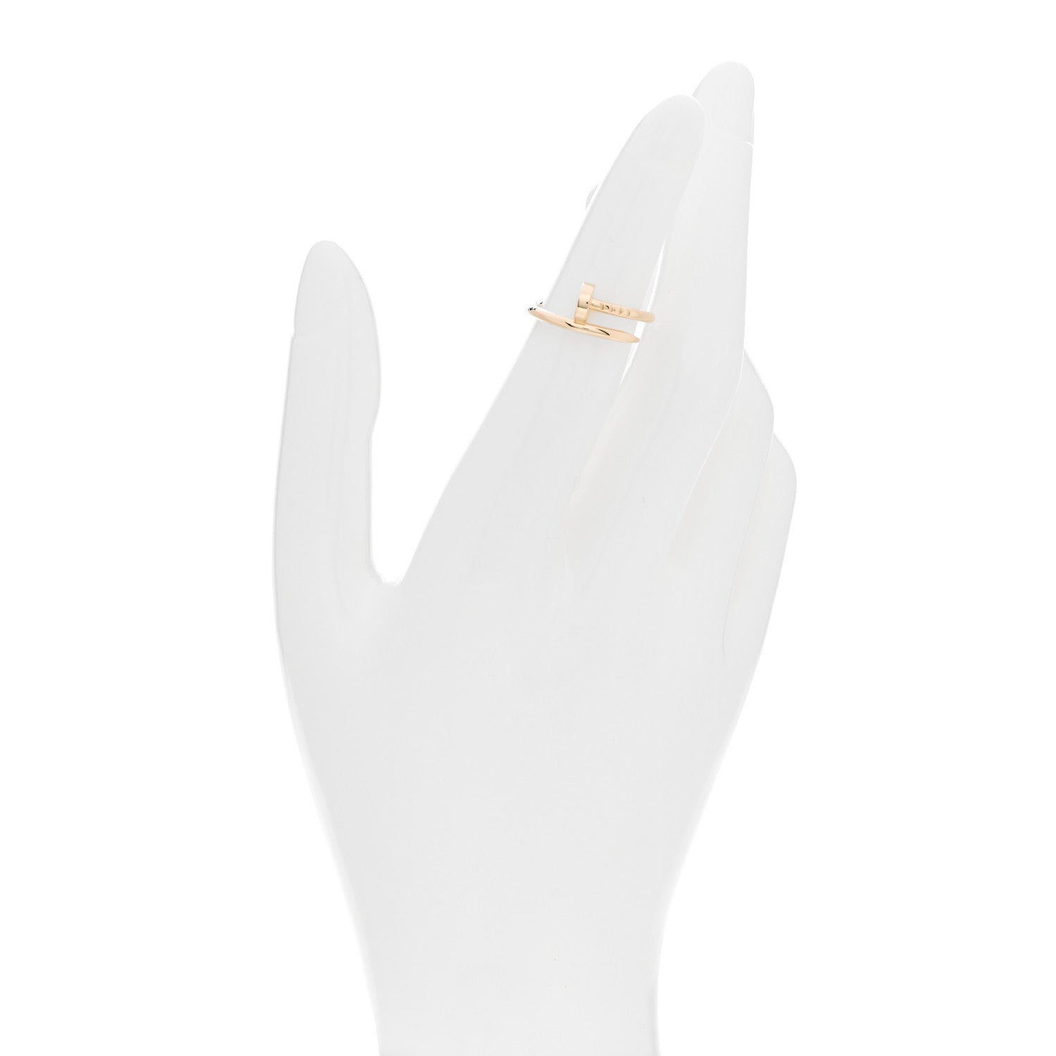 Cartier 18K Yellow Gold Small Juste Un Clou Ring 49 5 2 of 5