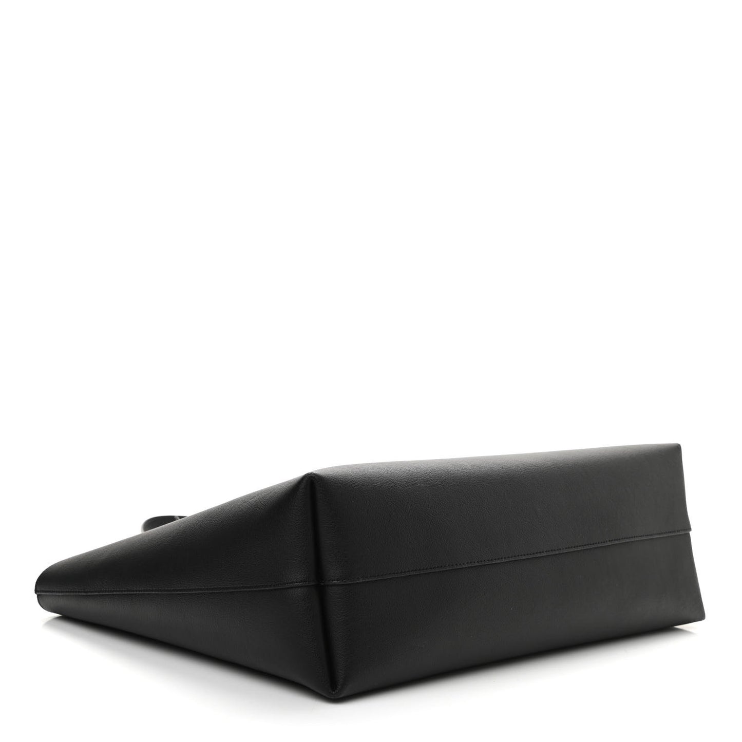 Calfskin Large Shopping Tote Black