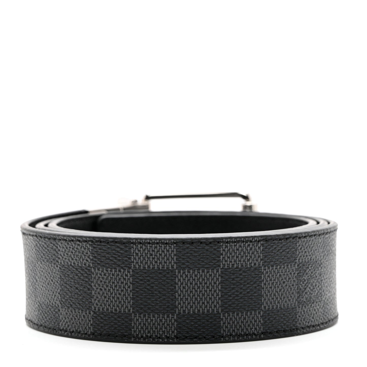 Damier Graphite Calfskin 40mm Reversible Belt 100 40 Black