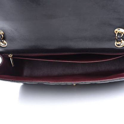 Chanel Lambskin Quilted Maxi Single Flap Black 6 of 14