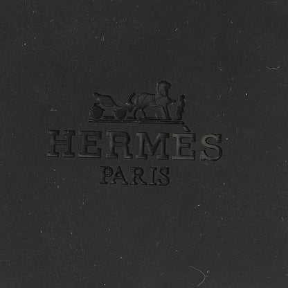 Hermes Rubber Womens Mykonos Sandals 38 Black 8 of 10