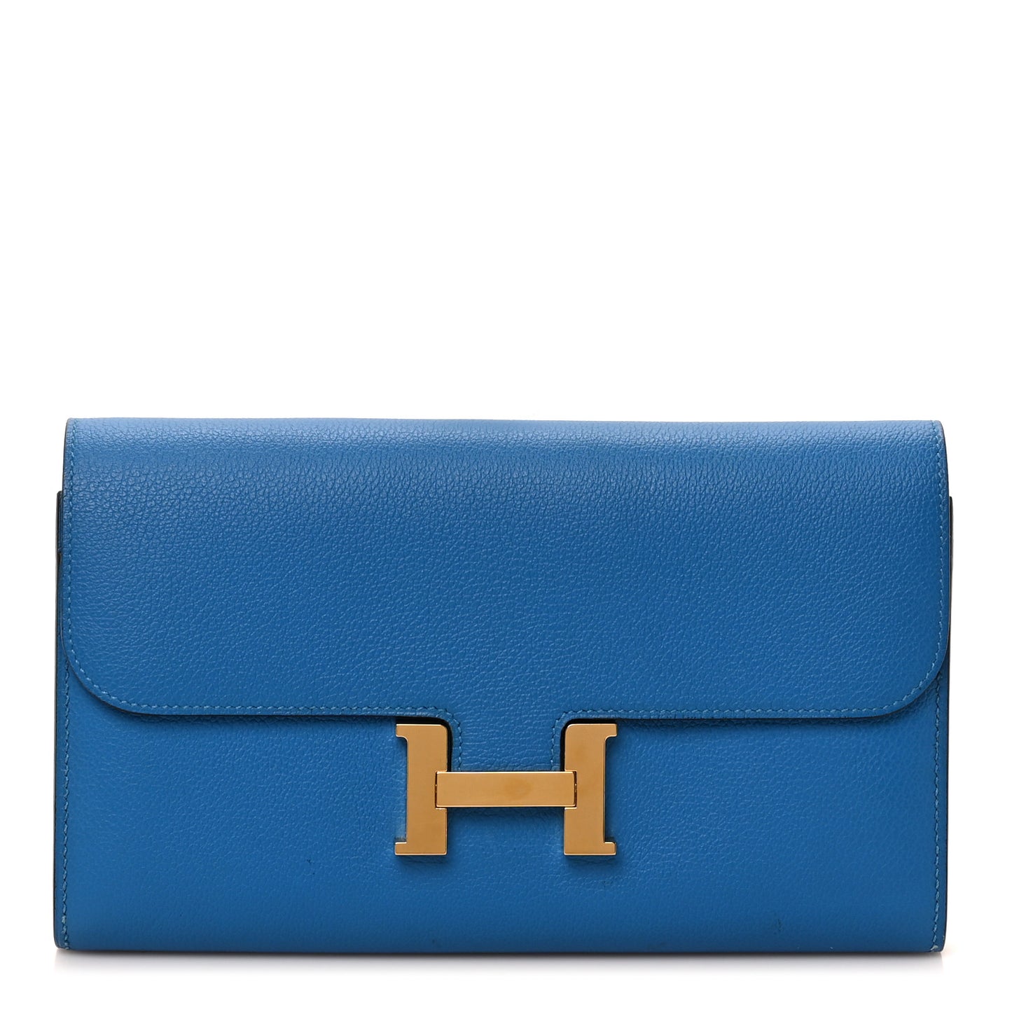 Evercolor Constance Long Wallet Bleu Zellige