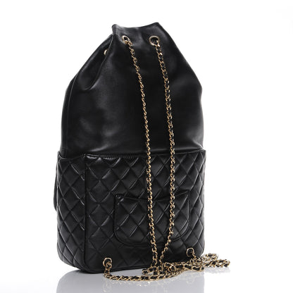 Chanel Lambskin Quilted Large In Seoul Backpack Navy 3 of 8