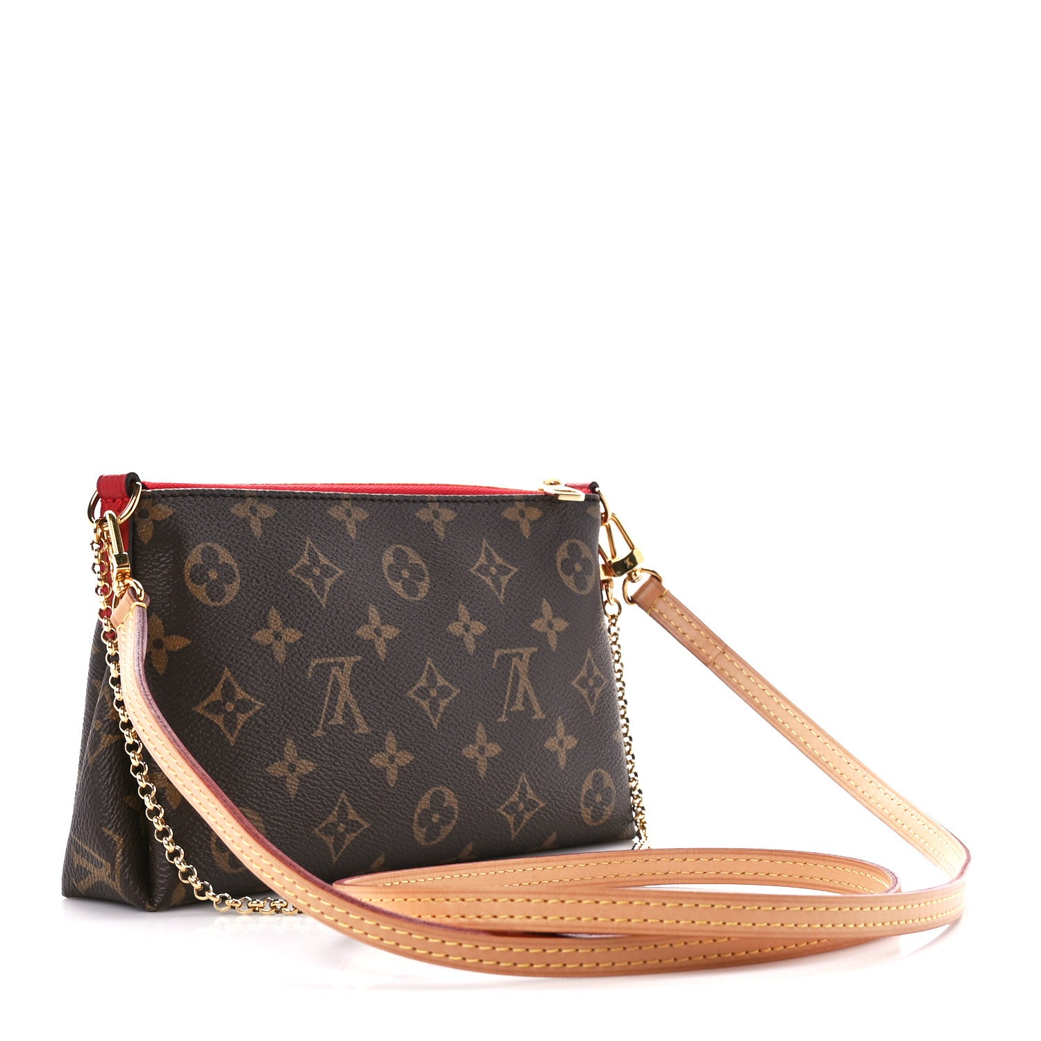 Louis Vuitton Monogram Pallas Clutch Cherry 3 of 12