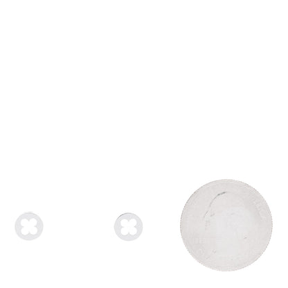 Louis Vuitton 18K White Gold Empreinte Ear Studs Earrings 2 of 4