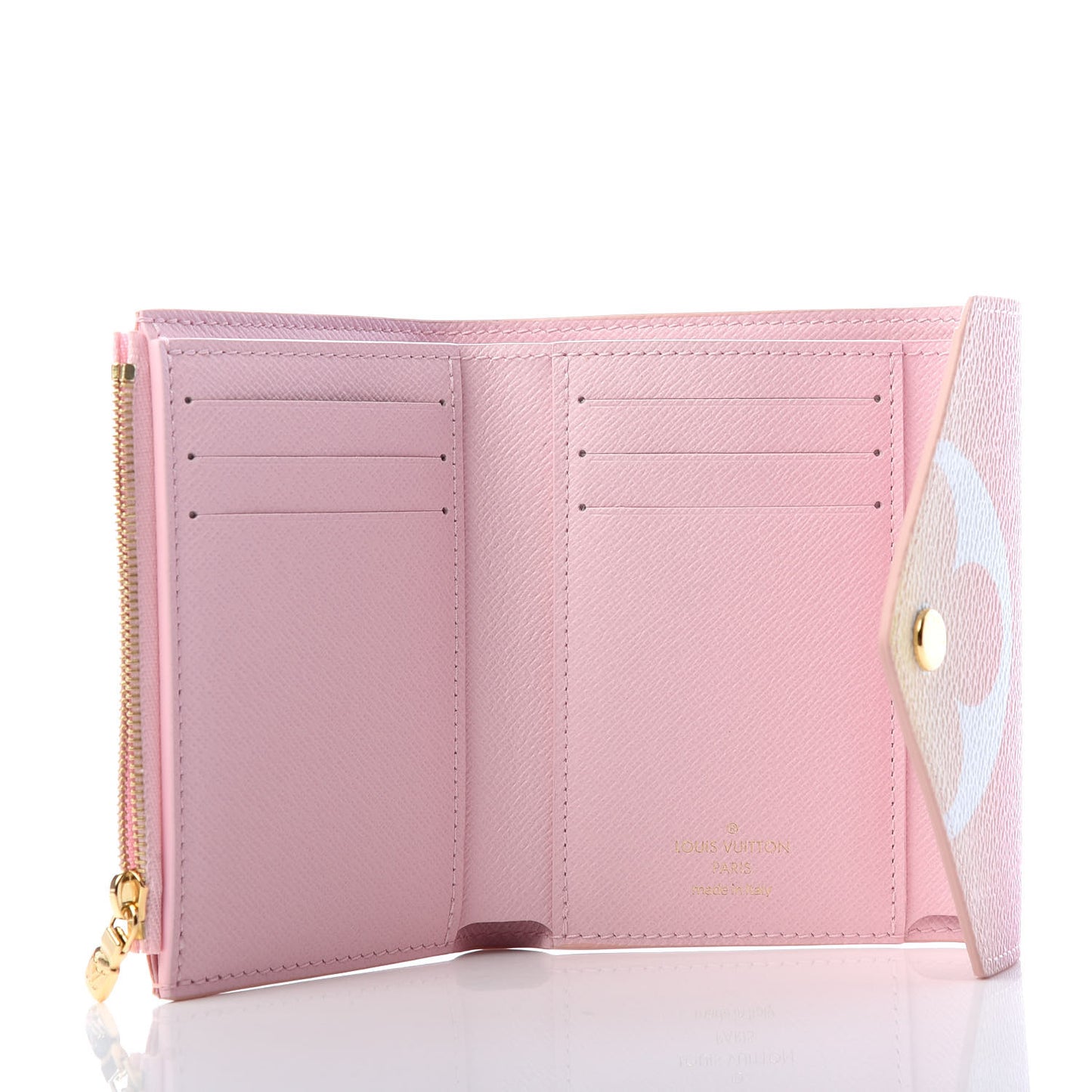 Monogram Giant By The Pool Victorine Wallet Light Pink