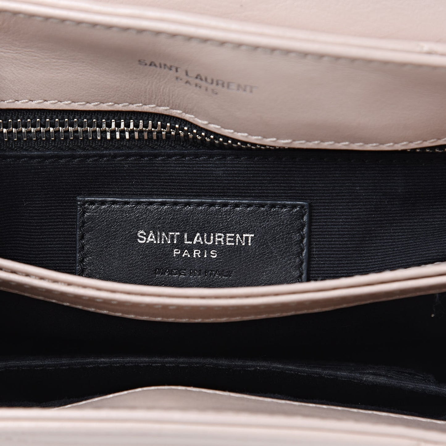 Calfskin Y Quilted Monogram Toy Loulou Crossbody Bag Nude Powder