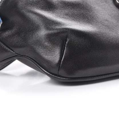 Saint Laurent Calfskin Monogram Belt Bag Black 8 of 11