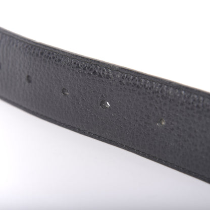 Gucci Dollar Calfskin Interlocking G Belt 90 36 Black 5 of 9