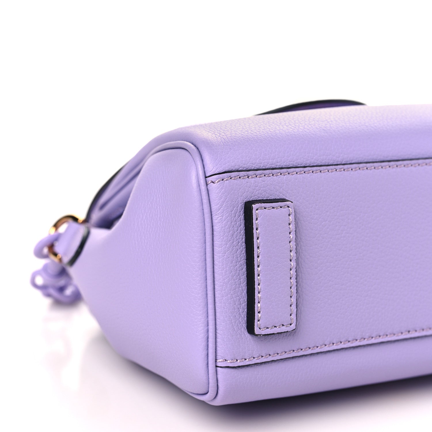 Versace Calfskin Medusa Small Top Handle Handbag Lilac 7 of 8