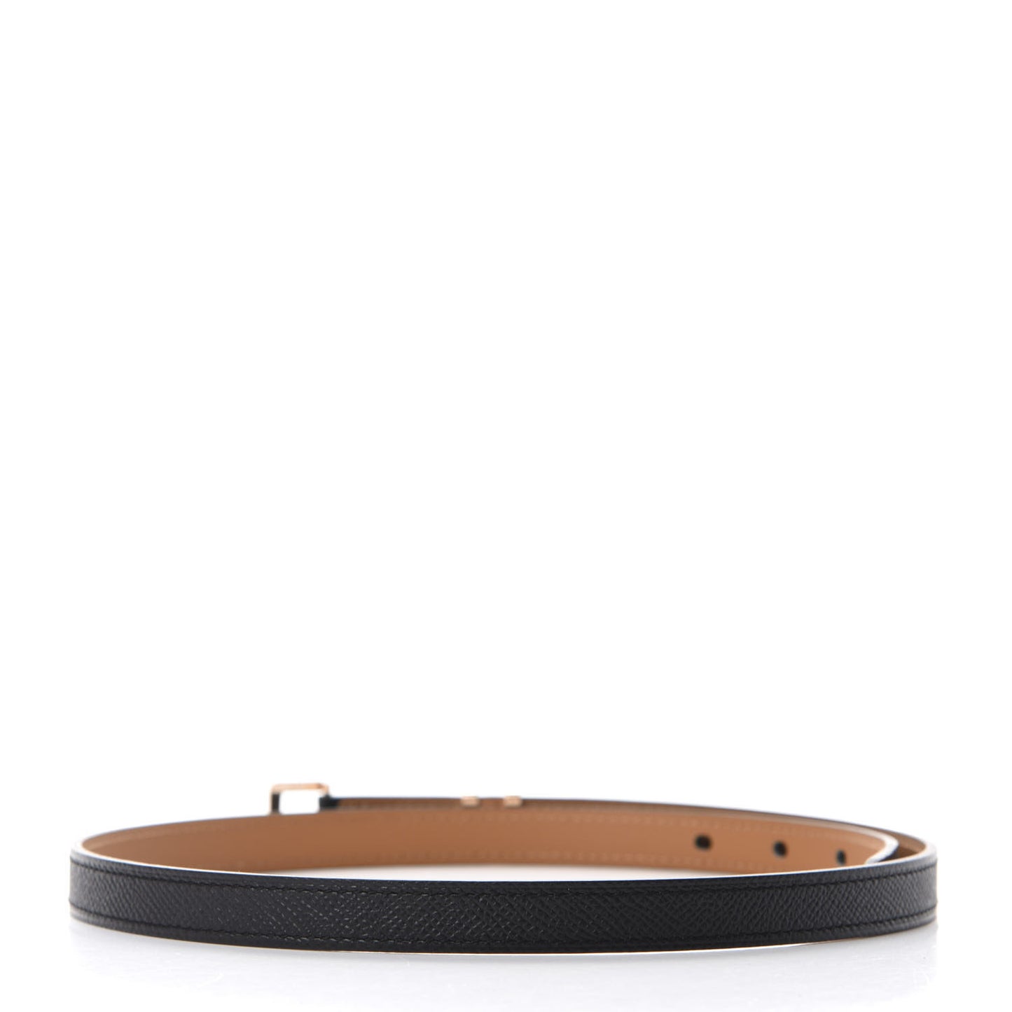 Epsom 15mm Pop H Belt 75 Black