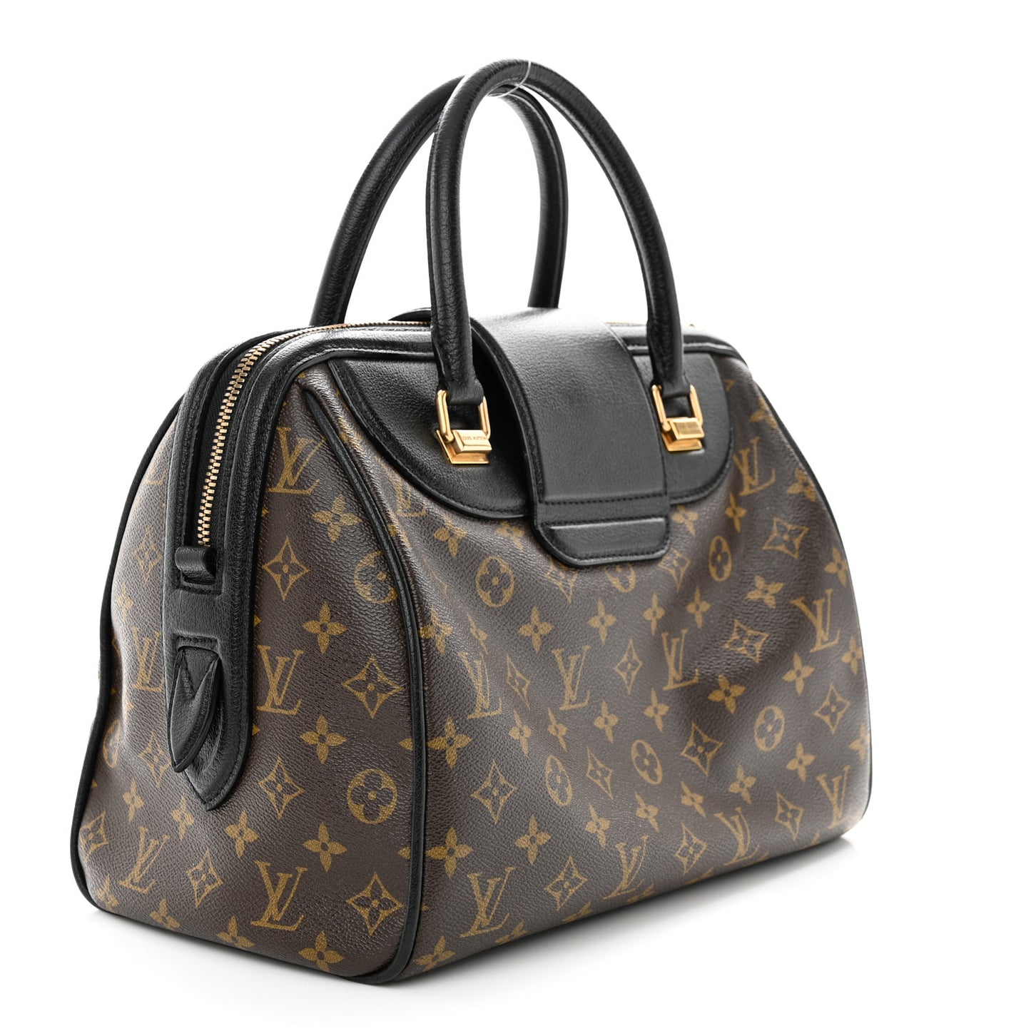 Monogram Golden Arrow Speedy Black