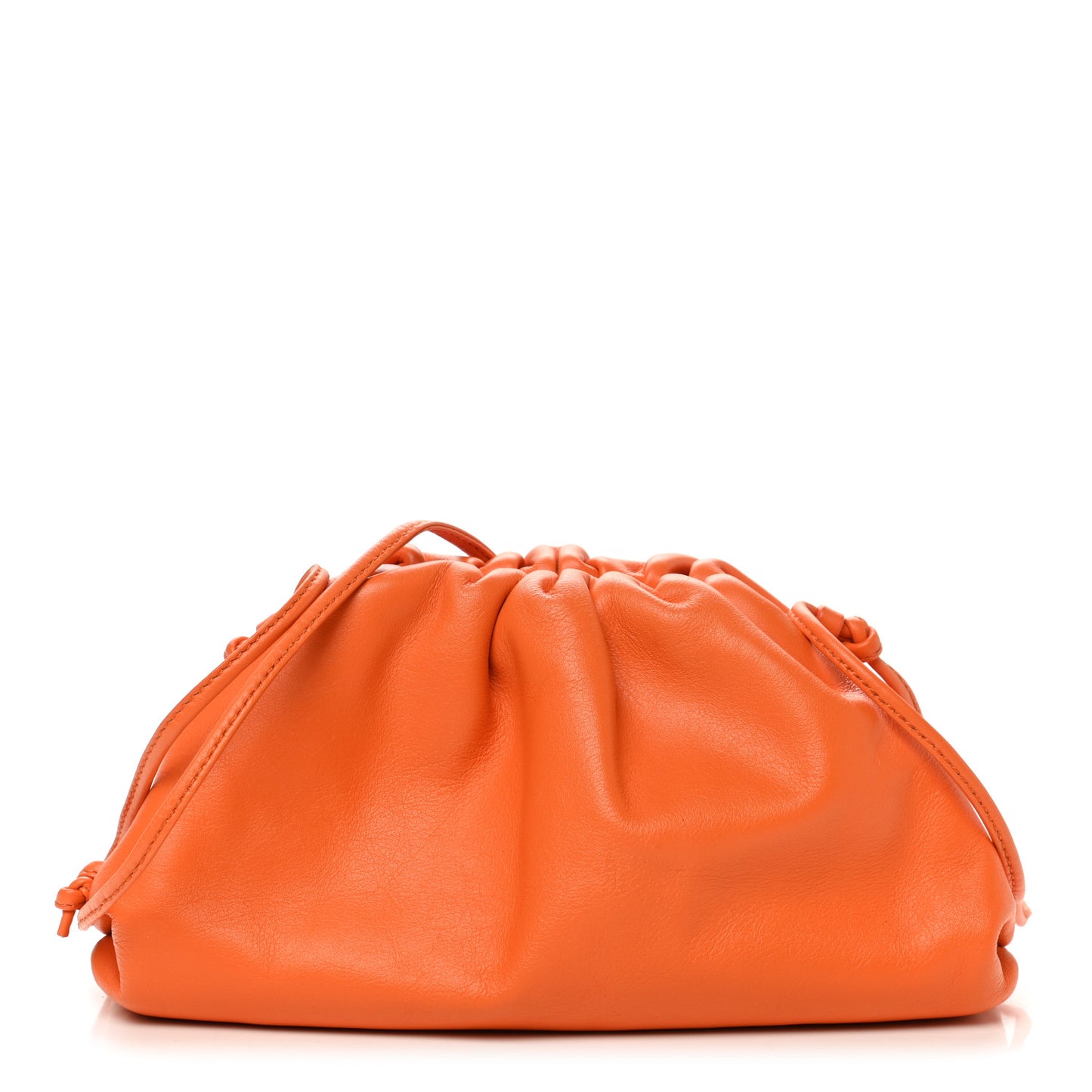 Butter Calfskin The Mini Pouch Light Orange