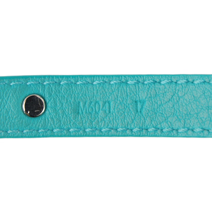 Louis Vuitton Monogram Lockit Bracelet 17 Turquoise 4 of 7