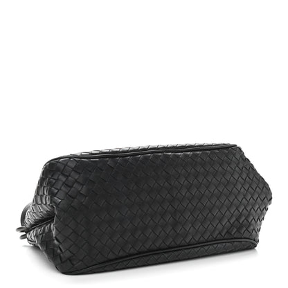 Bottega Veneta Nappa Intrecciato Shoulder Bag Black 4 of 10