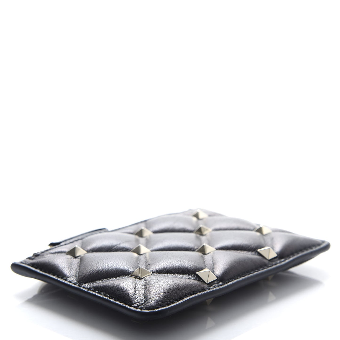 Nappa Candystud Coin Purse Black