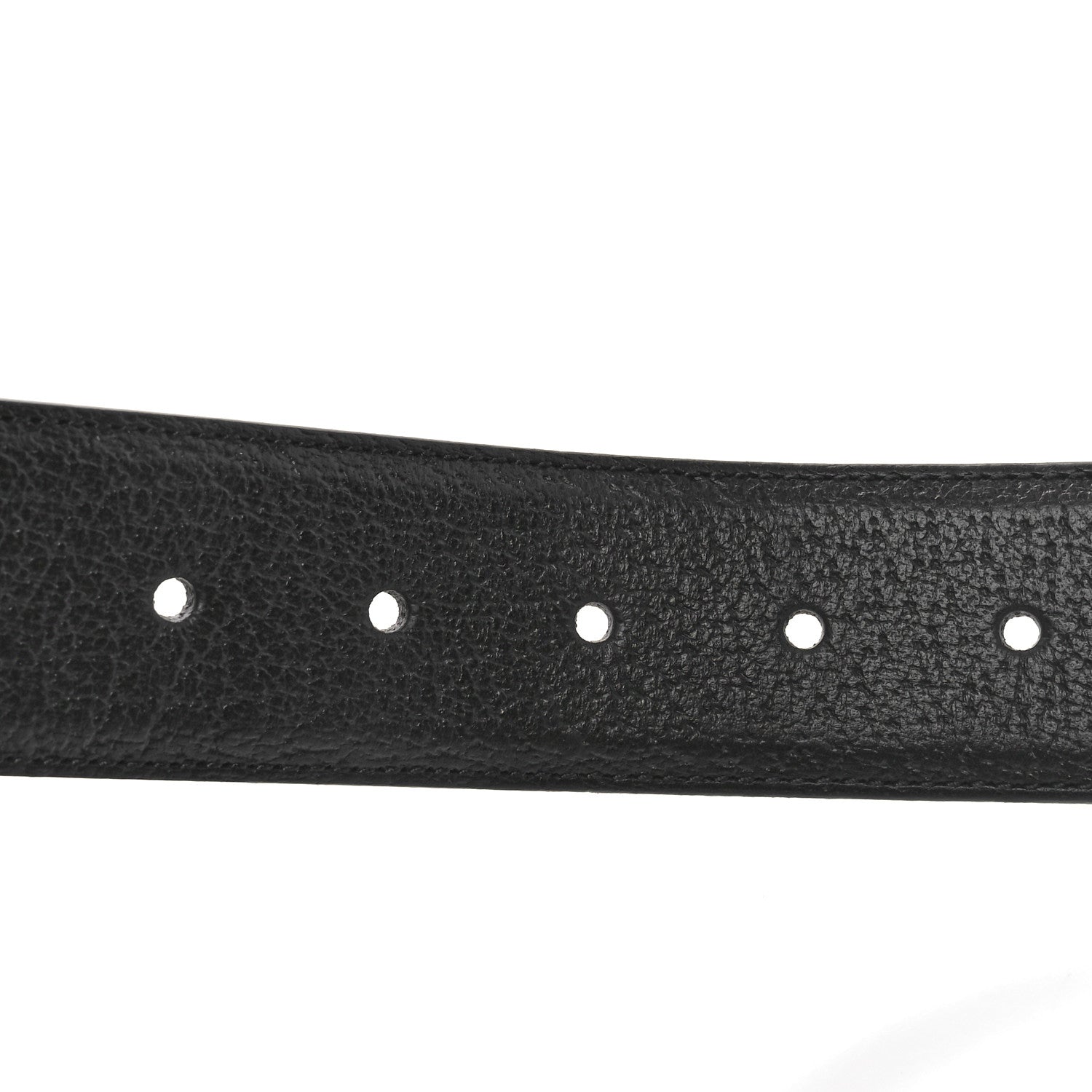 Gucci Textured Dollar Calfskin 40mm Belt 90 36 Black 3 of 5