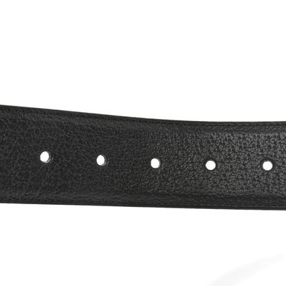 Gucci Textured Dollar Calfskin 40mm Belt 90 36 Black 3 of 5