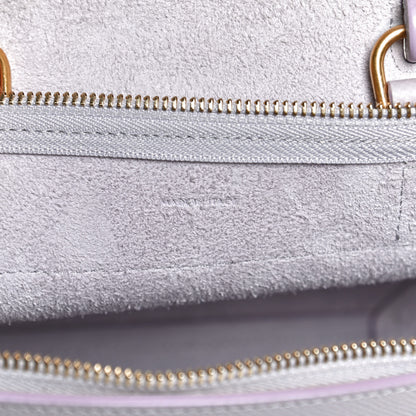 Celine Grained Calfskin Nano Belt Bag Lavender Grey 6 of 10