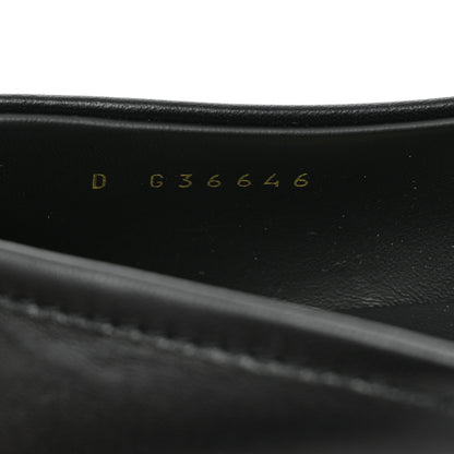 Chanel Lambskin Quilted CC Turnlock Loafers 38.5 Black 8 of 9