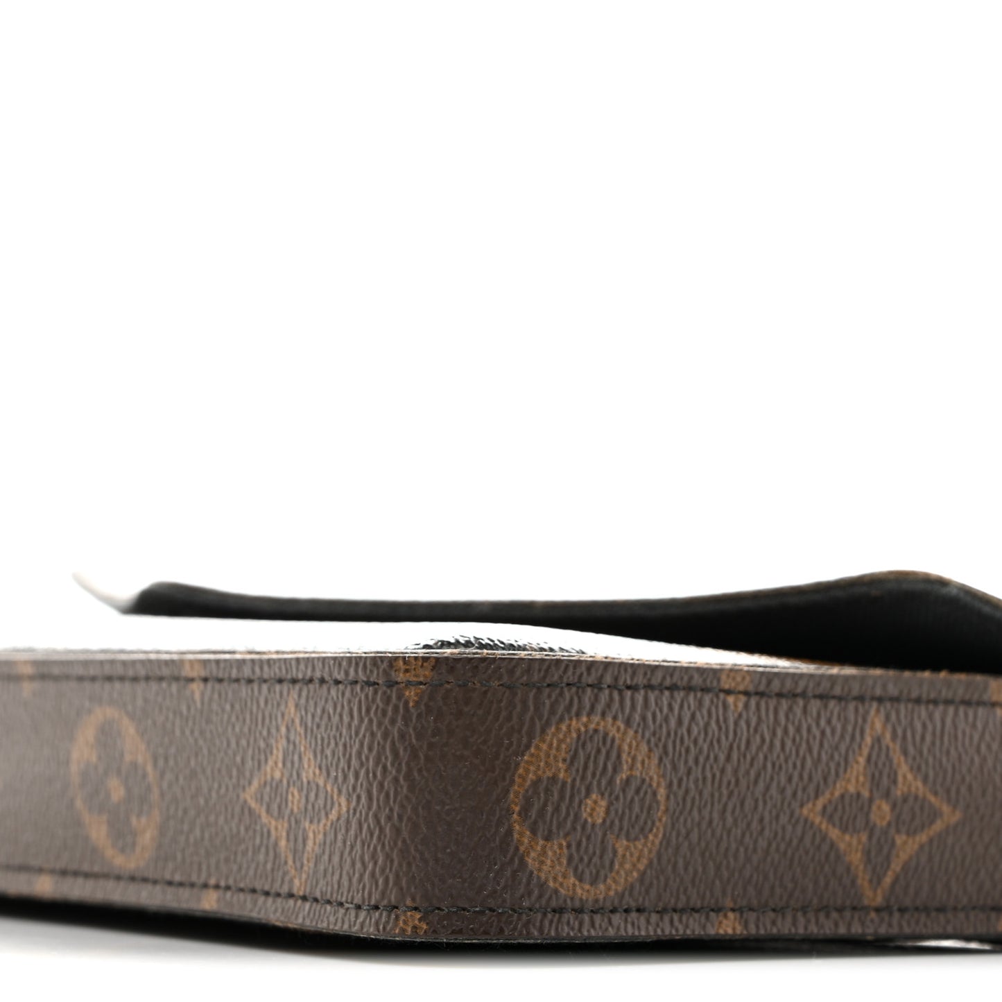 Monogram Animal Print Pochette Felicie Chain Wallet