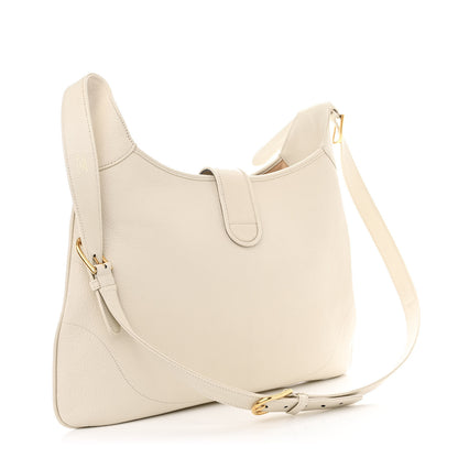 Gucci Goatskin Large Aphrodite Shoulder Bag Mystic White 3 of 10