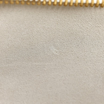 Celine Smooth Calfskin Cuir Triomphe Shoulder Bag White 16 of 21