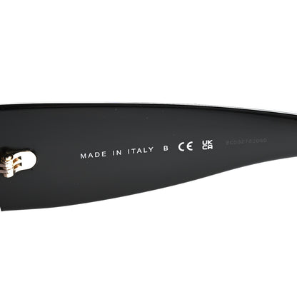 Chanel Acetate Rectangle Sunglasses 5435-A Black 6 of 9