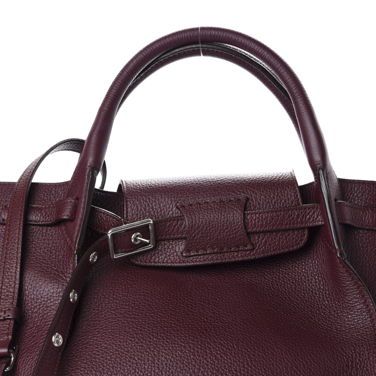 Celine Supple Grained Calfskin Small Big Bag Wine 10 of 10