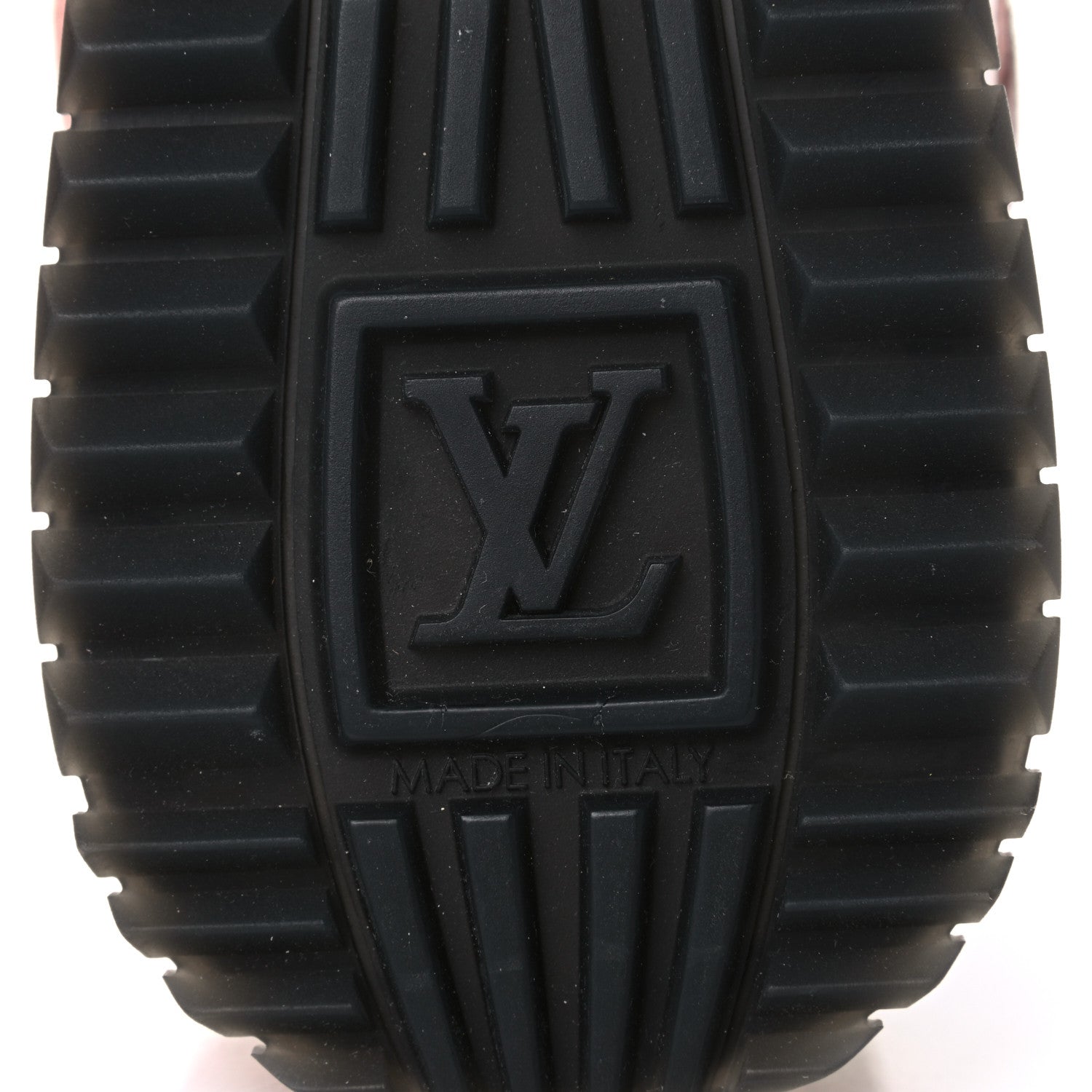 Louis Vuitton Suede Damier Azur Run Away Sneakers 35.5 Pink 6 of 9