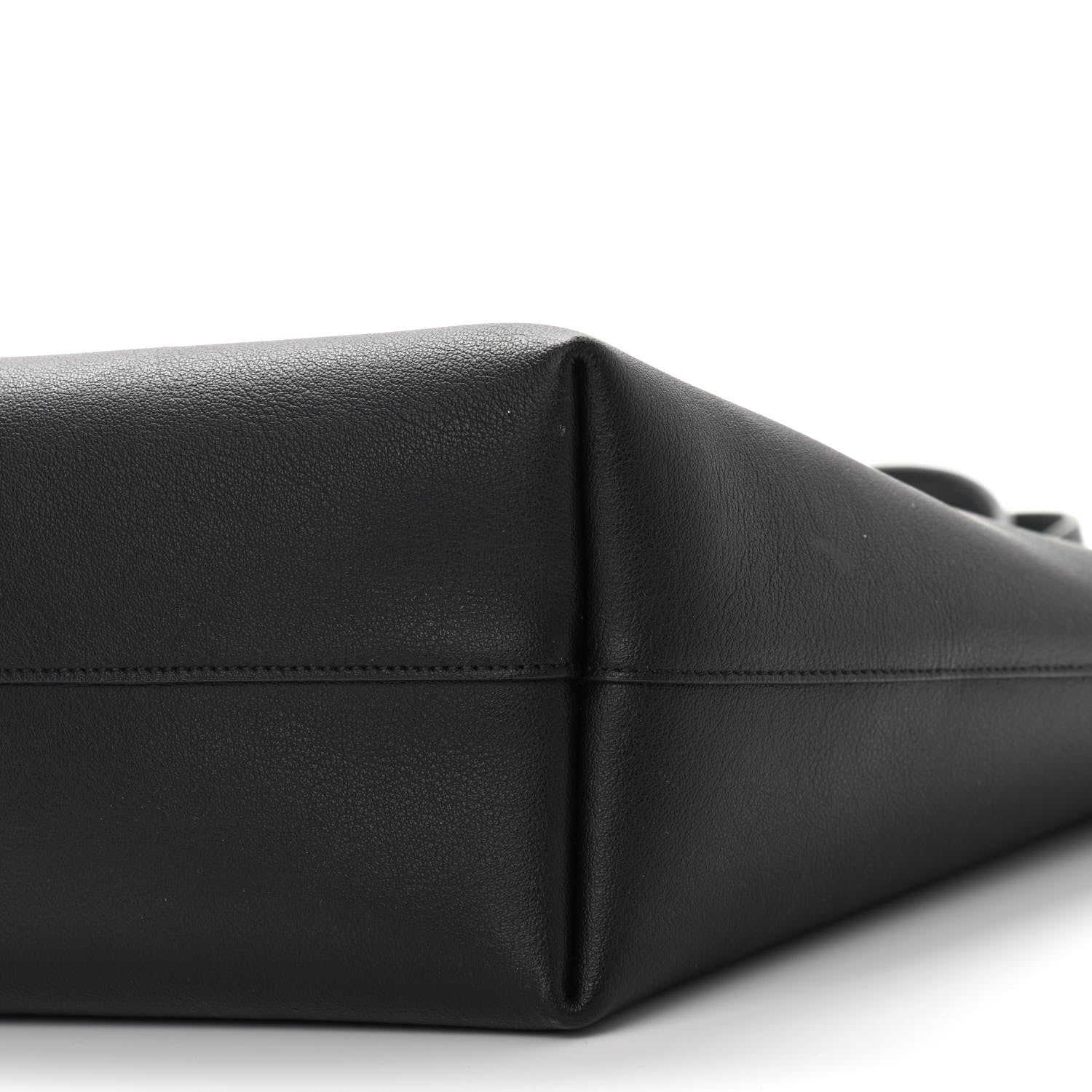 Saint Laurent Calfskin Large Shopping Tote Black 11 of 11