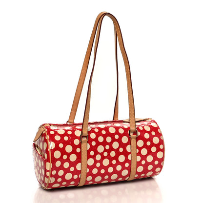 Louis Vuitton Vernis Kusama Infinity Dots Papillon 30 Red 2 of 13