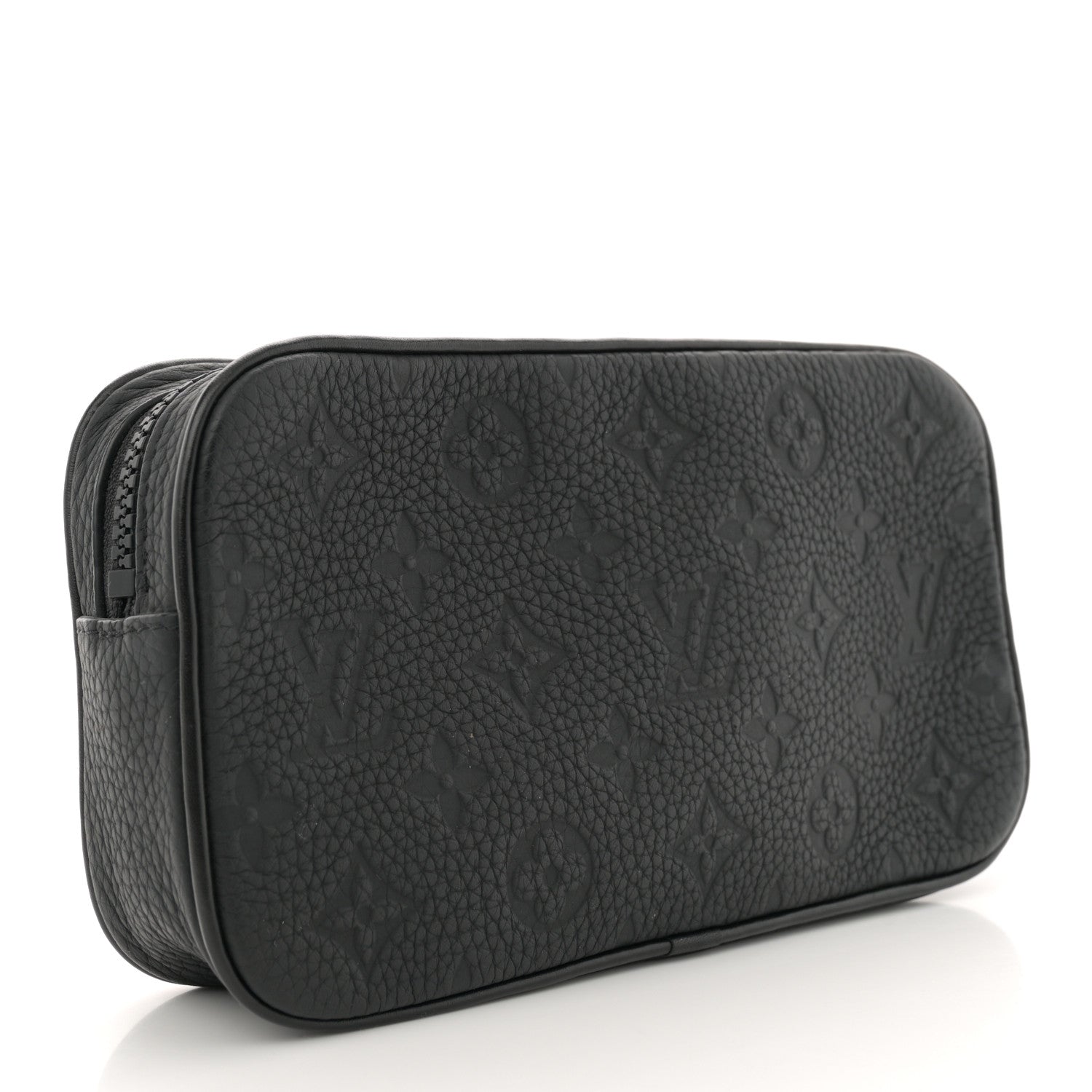 Louis Vuitton Taurillon Monogram Uniformes Solar Ray Soft Pochette Volga Black 4 of 7