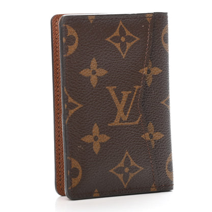 Louis Vuitton Monogram Pocket Organizer Card Holder NM 2 of 4