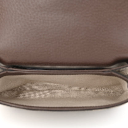 Gucci GG Supreme Monogram Textured Dollar Calfskin Blondie Belt Bag 120 48 Beige Ebony New Acero 5 of 9
