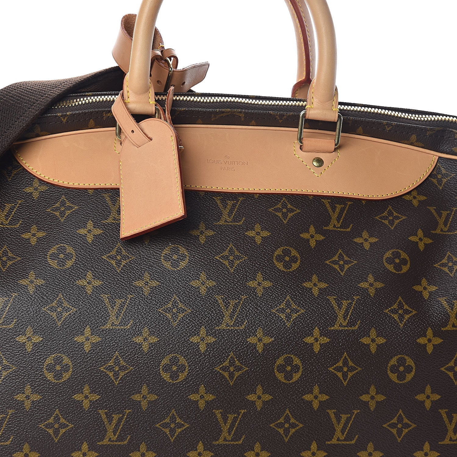 Louis Vuitton Monogram Alize 2 Compartment Luggage Travel Bag 8 of 10