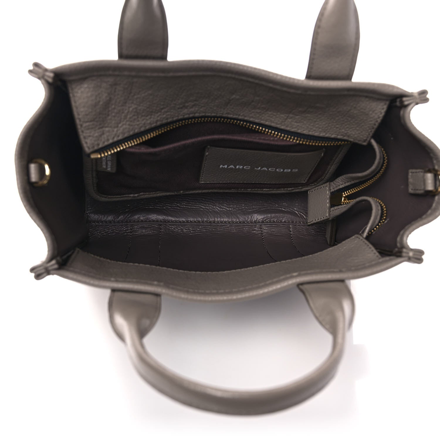Marc Jacobs Grained Calfskin Small The Tote Bag Cement 5 of 8