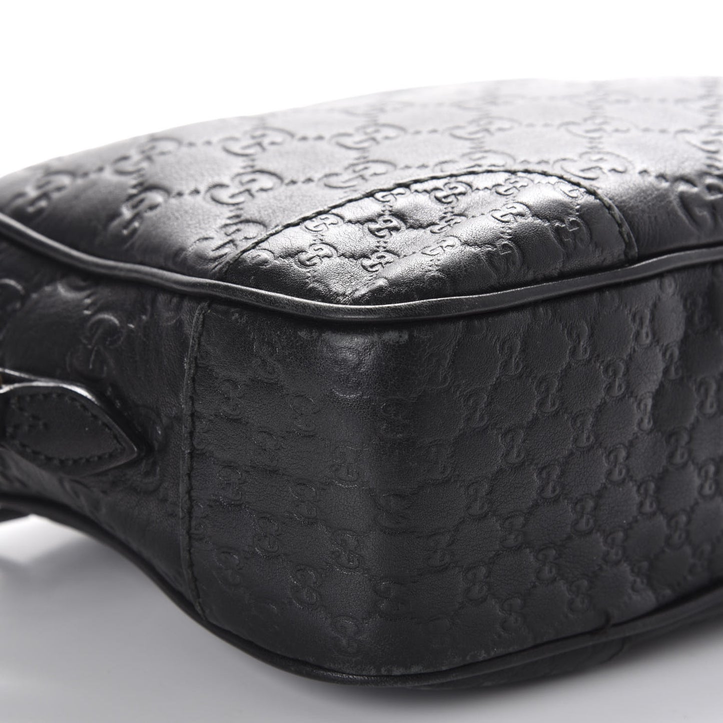 Guccissima Mini Bree Messenger Bag Black