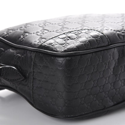 Gucci Guccissima Mini Bree Messenger Bag Black 5 of 13