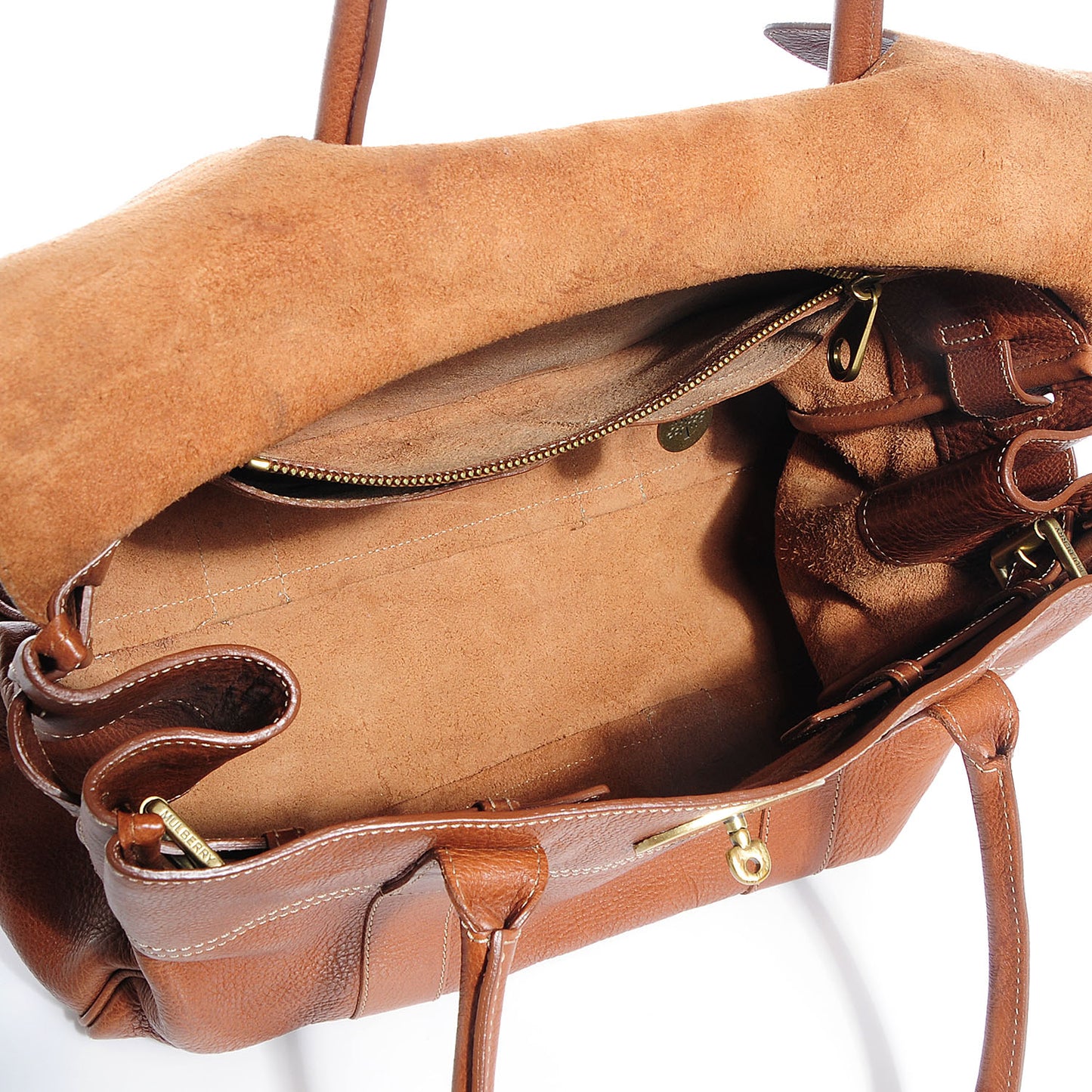 Natural Leather Bayswater Oak