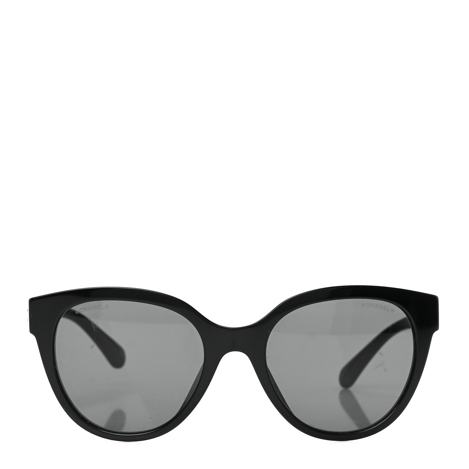 Chanel Acetate CC Butterfly Sunglasses 5414-A Black 2 of 9