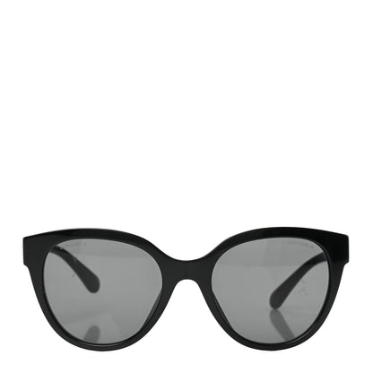 Chanel Acetate CC Butterfly Sunglasses 5414-A Black 2 of 9