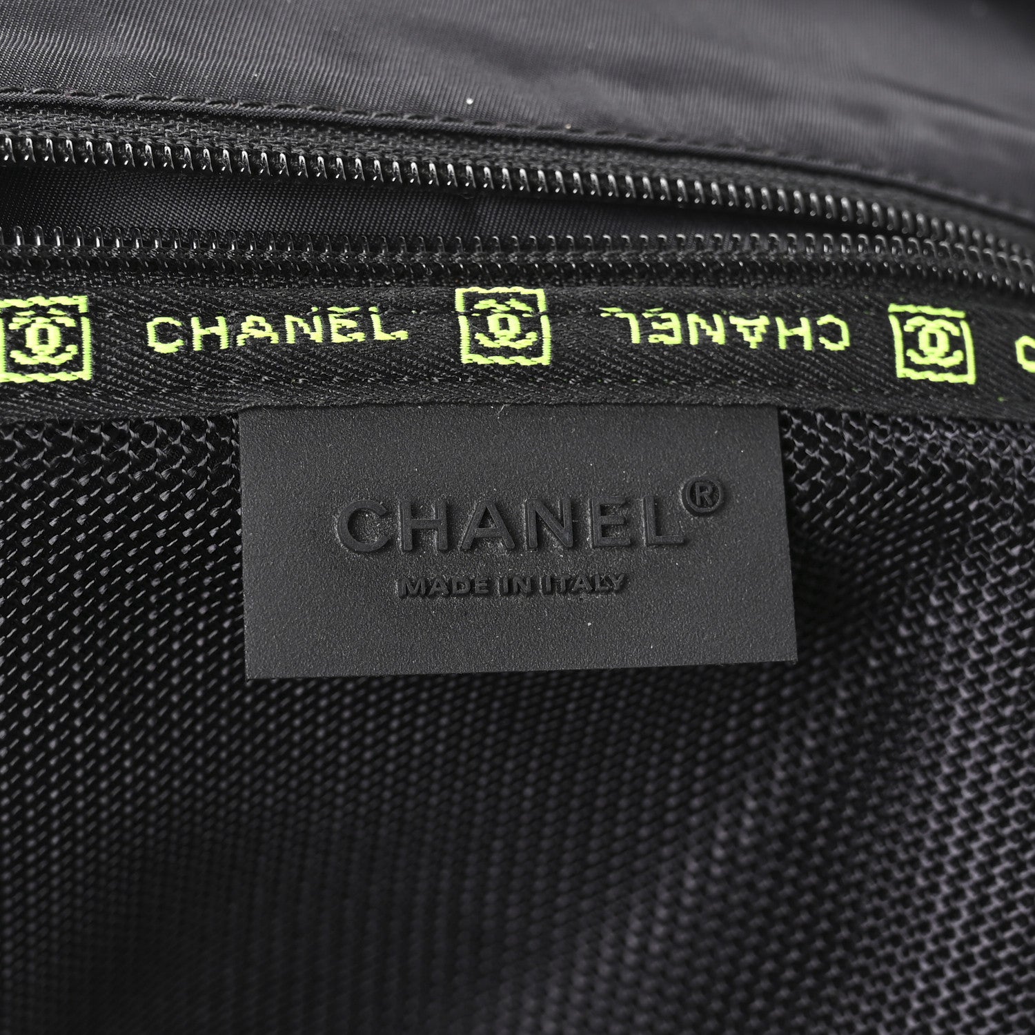 Chanel Nylon Sports Backpack Black 6 of 10
