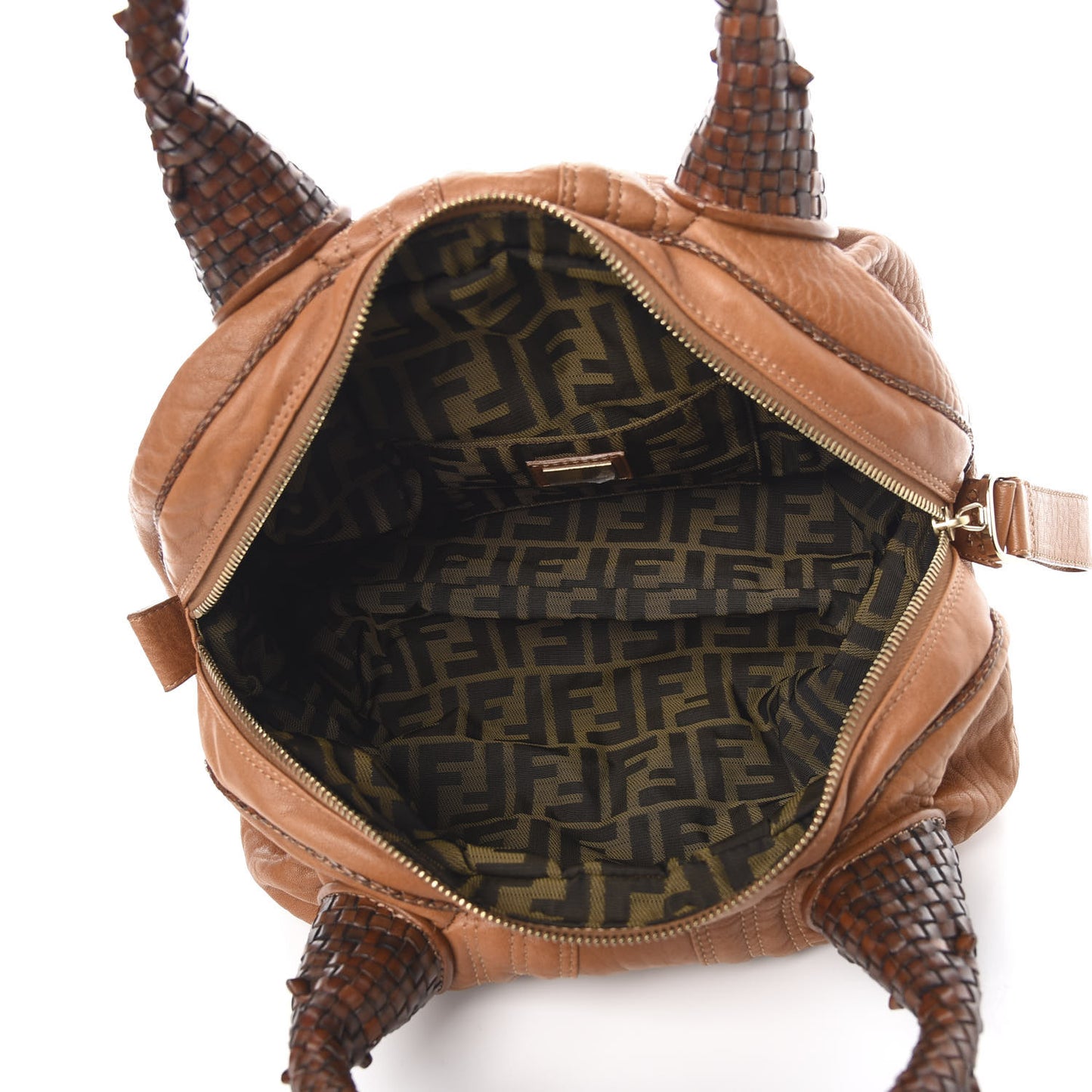 Nappa Nuvolata Spy Bowler Cognac