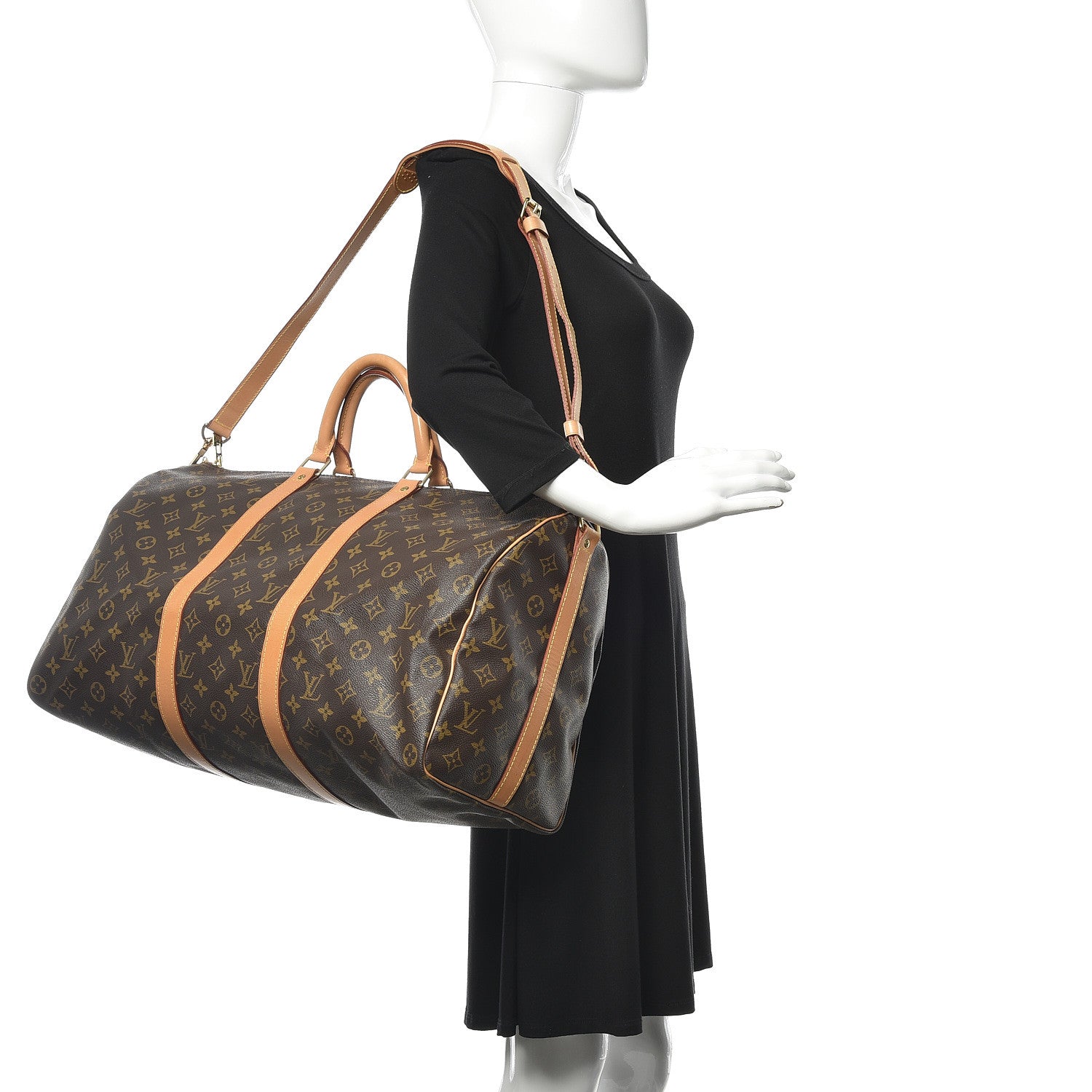 Louis Vuitton Monogram Keepall Bandouliere 50 2 of 15