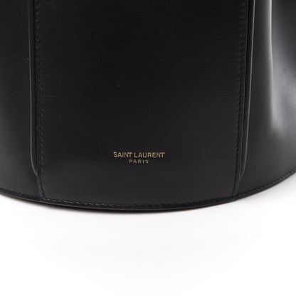Saint Laurent Smooth Calfskin Medium Talitha Bucket Bag Black 9 of 9