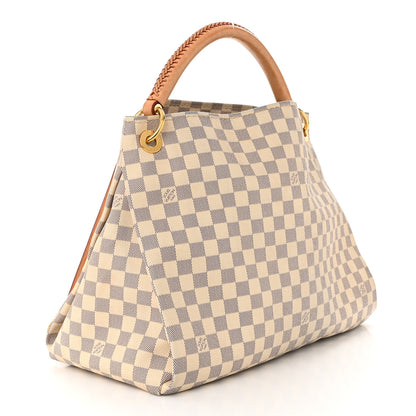 Louis Vuitton Damier Azur Artsy MM 3 of 11