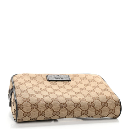 Gucci Monogram Belt Bag Dark Brown 4 of 12